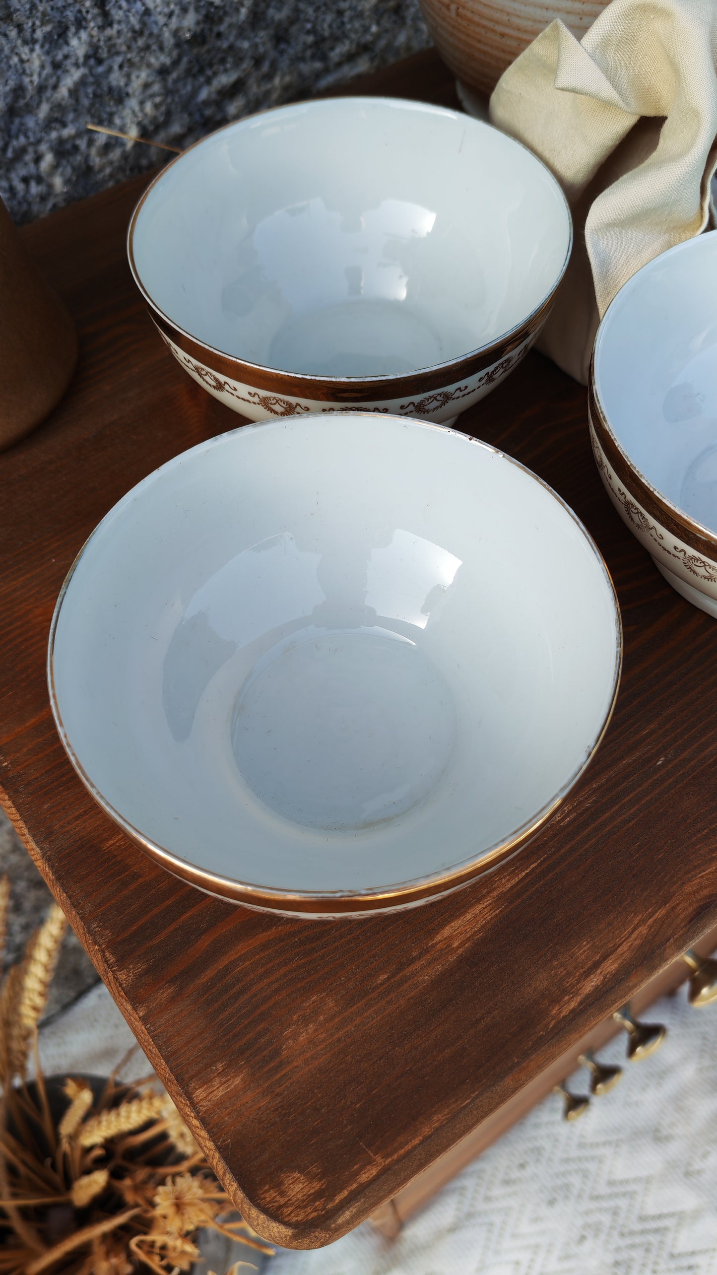 Les Bols en Porcelaine